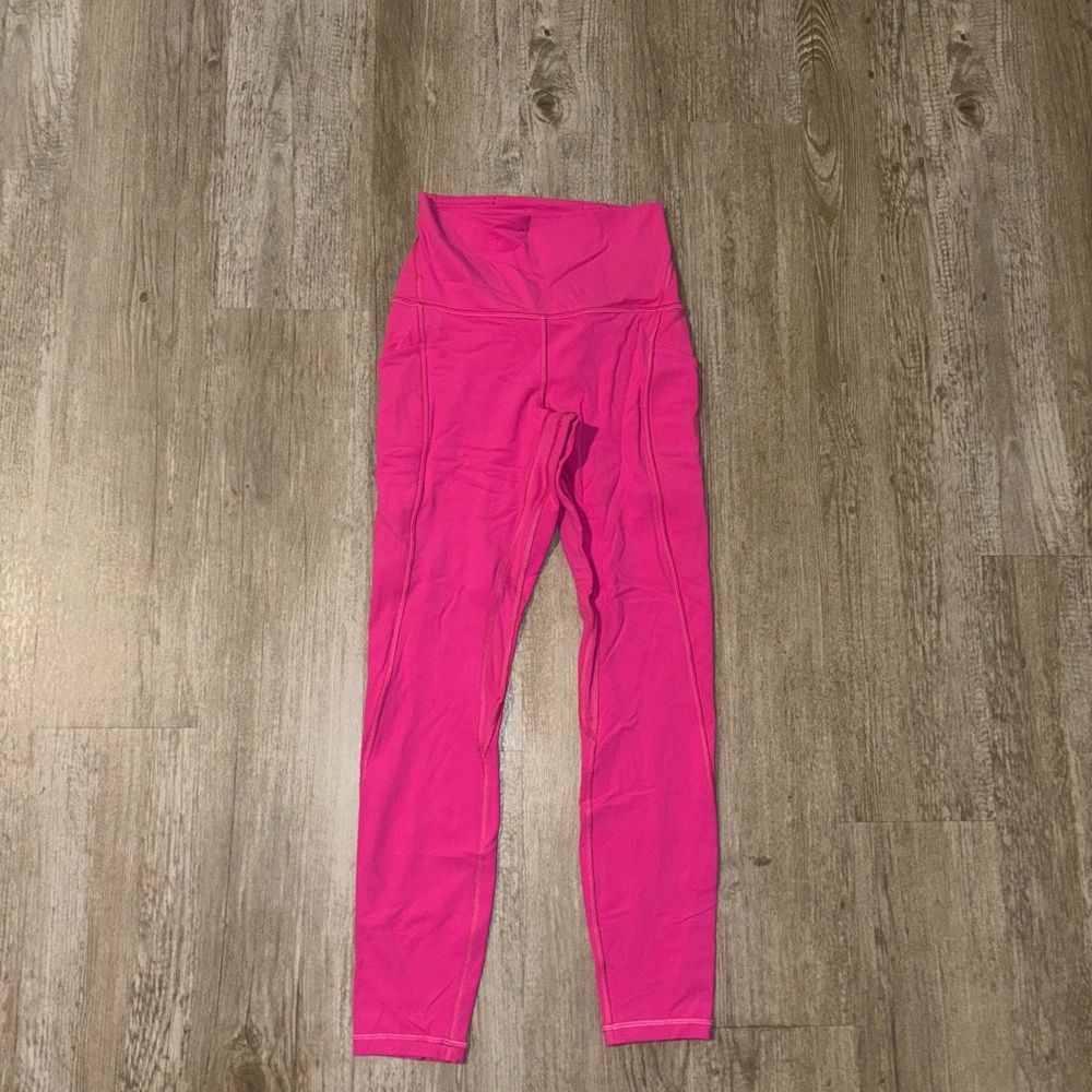 Sonic pink lulu Leggings